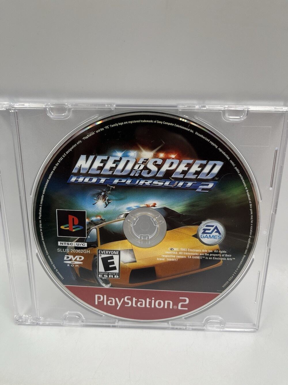 PlayStation 2 - Need for Speed: Hot Pursuit 2 [GH] - DISC ONLY With Case